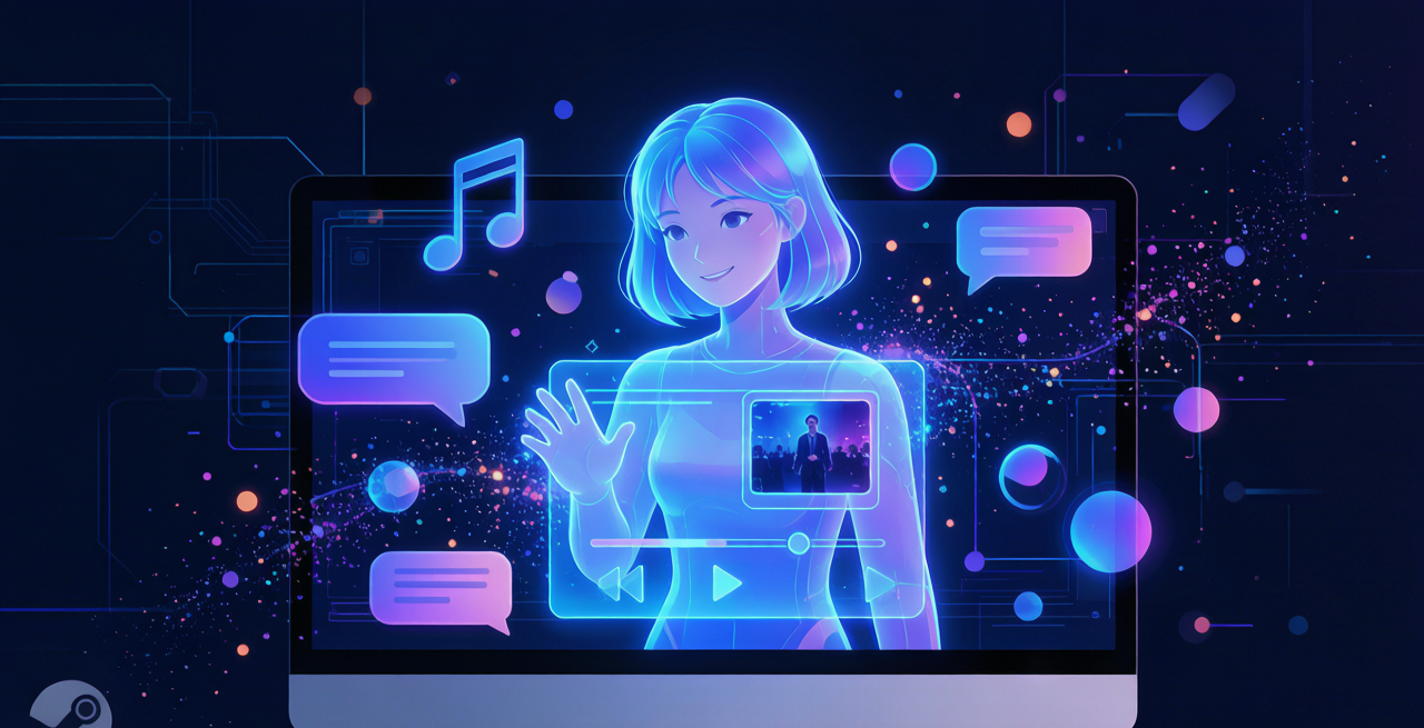 米哈游AI应用《BSide: Olivia Lin》Steam抢先体验