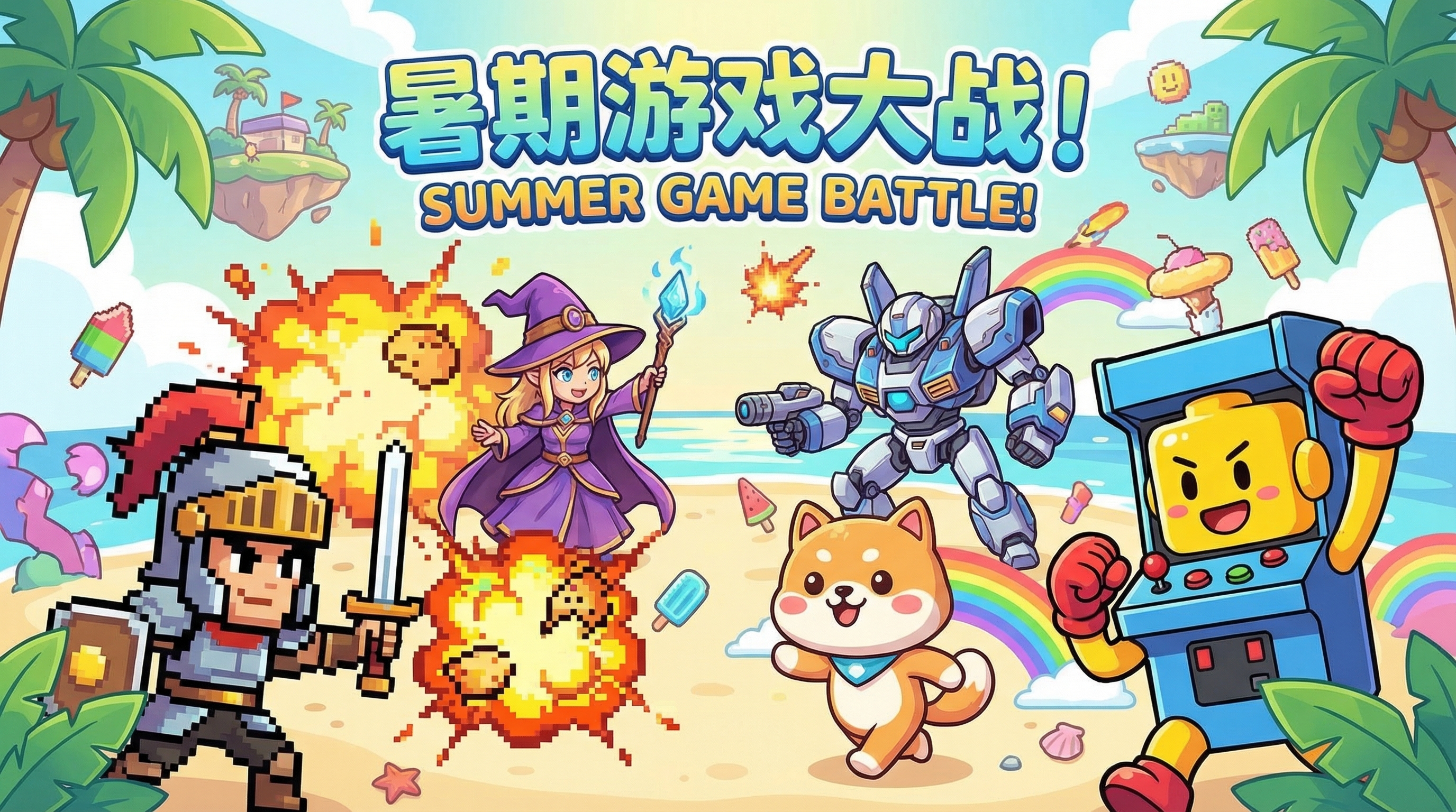 暑期档游戏大战